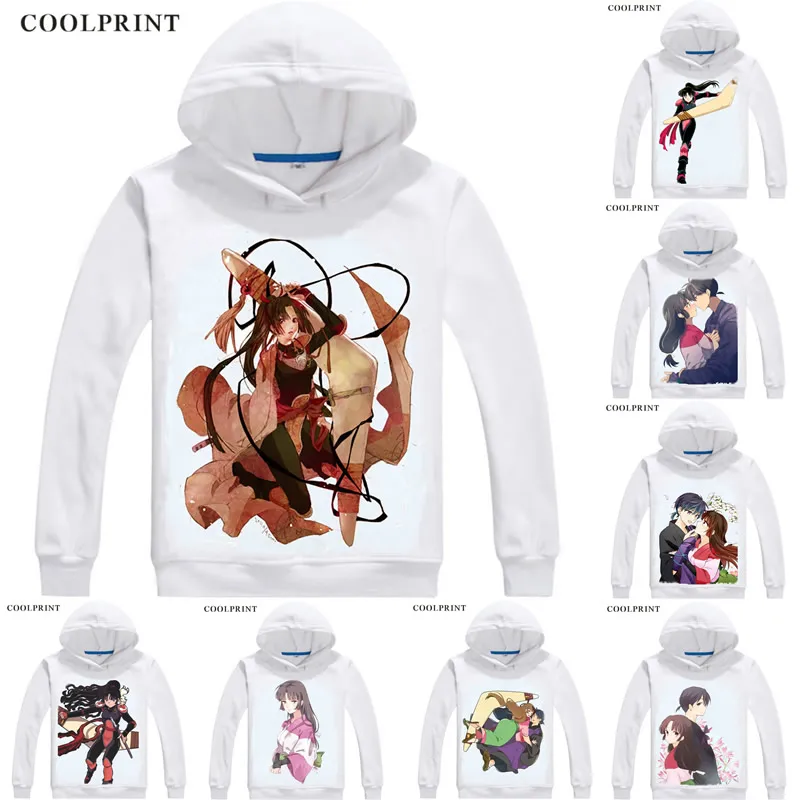 

Sango InuYasha Cosplay Mens Hoodies Inuyasha A Feudal Fairy Tale Men Sweatshirt Streetwear Anime Hoodie Printed Long Hooded