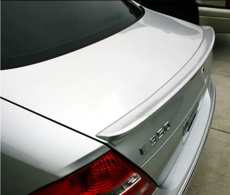 Спойлер для Benz E-CLASS w211спойлер E320 E280 E350 E-klase AMG СТИЛЬ ABS материал заднего крыла