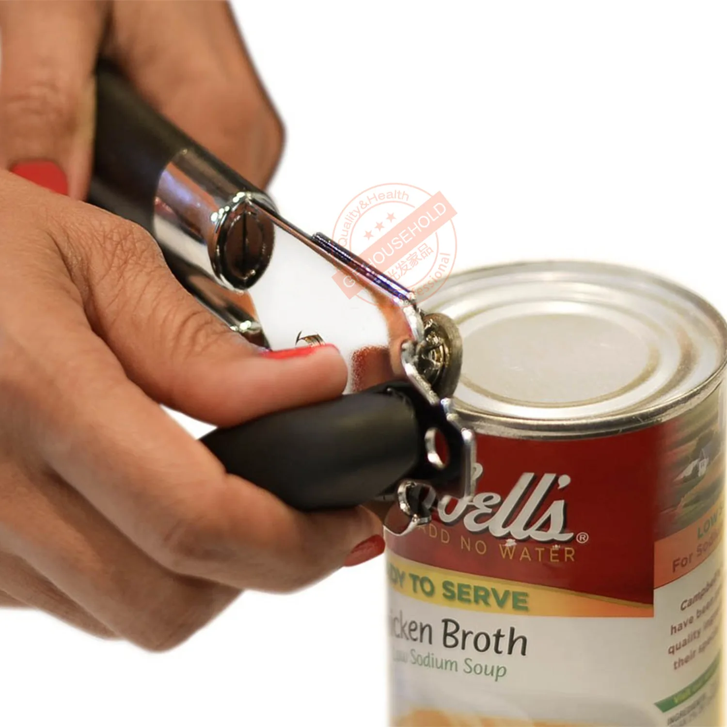 

Stainless steel multifunctional can opener powerful can opener with bottle opener FDA