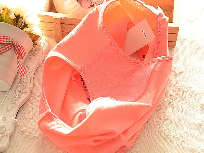 Мода 918 женское нижнее белье 2017 хлопок милые девушки короткие трусы удобные