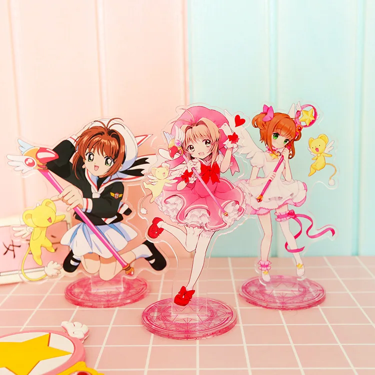 Аниме карта Captor Cardcaptor Sakura KINOMOTOSAKURA фигурка игрушка кукла на день рождения