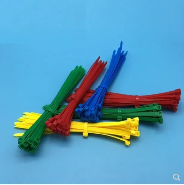 

Free shipping 100pcs Self-locking nylon cable ties /5* 400mm white optional / plastic cable straps