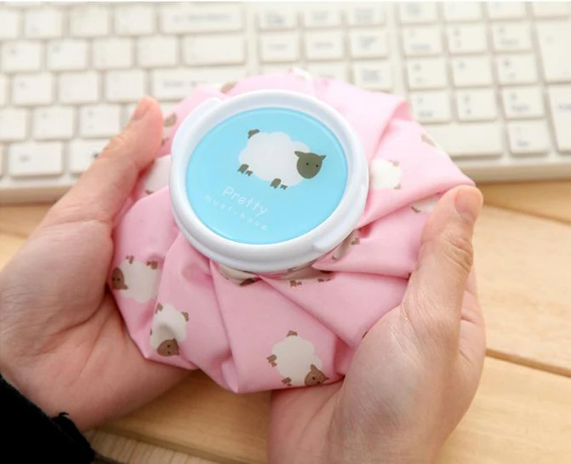 6 дюймов 450 мл милые яркие цвета здравоохранения многоразовые колена голова мышцы ног спортивные рельеф травмы боли Крышка для мешка для льда TDJ