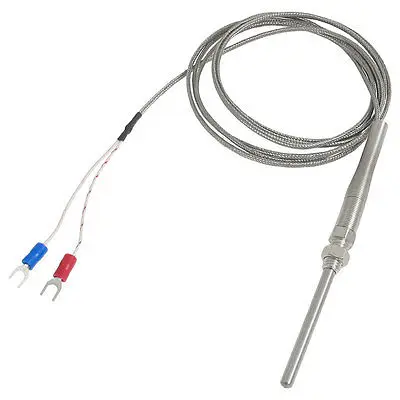 

K Type 10cm Probe Thermocouple Temperature Measurement Sensor 1.8M