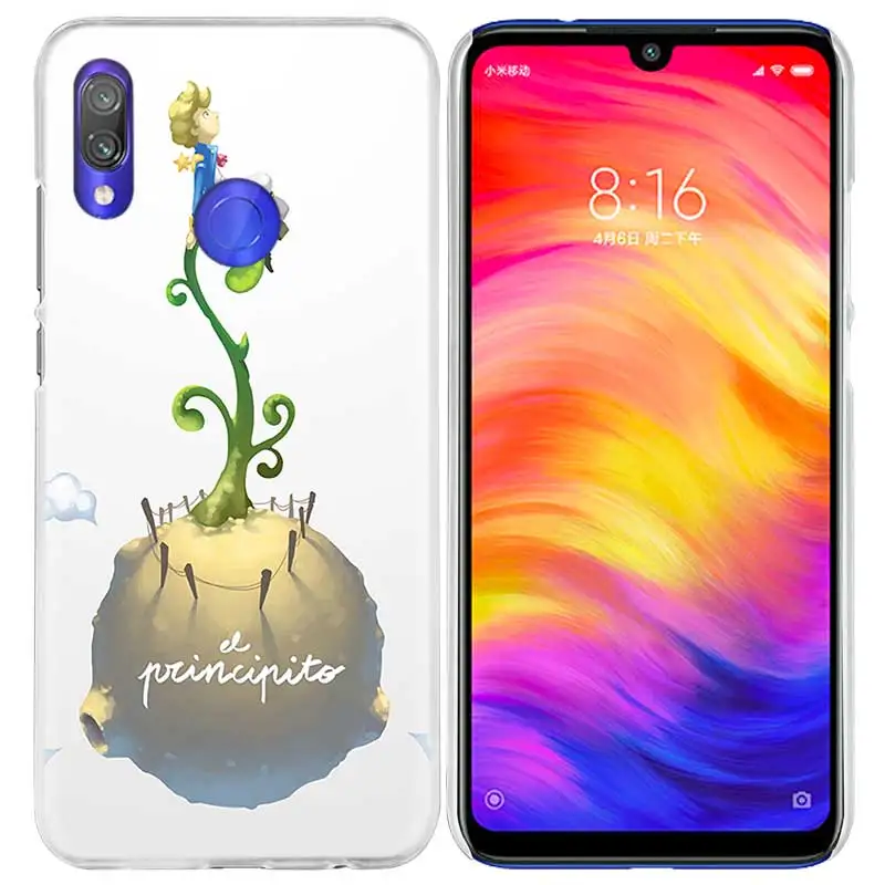 Чехол с лисой Маленького принца для Xiao mi Red mi Go Note 7 6 6A Pro S2 5 5A 4X mi A1 A2 9 mi x 3 5G 8 lite Play F1 жесткий чехол для телефона из ПК