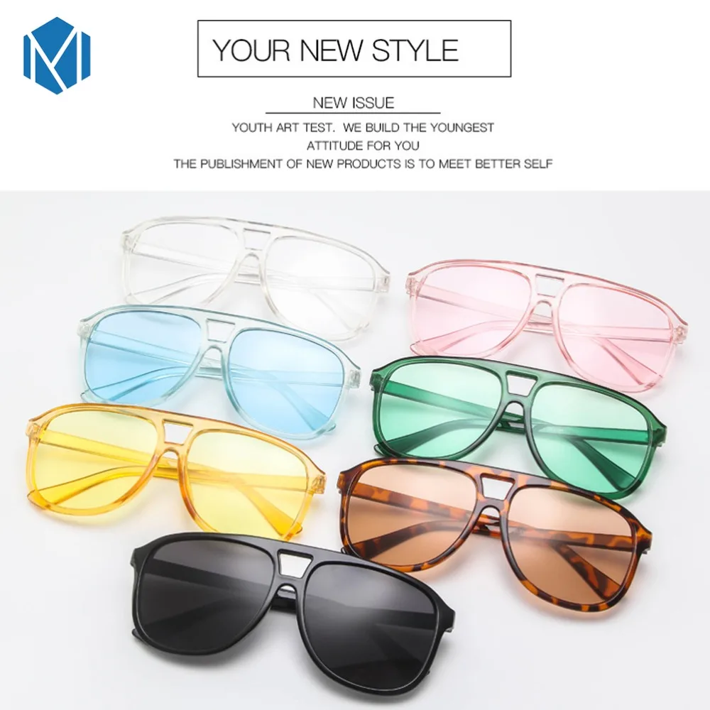 Женские солнцезащитные очки MISM Goggle Затемненные прозрачные модные унисекс Lunette De