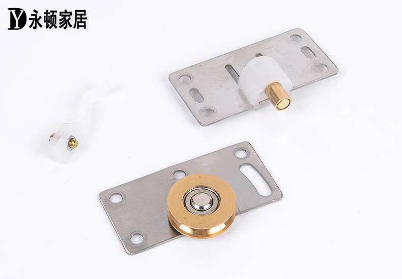 Высокое качество 4 комплекта сверхмощные раздвижные двери колеса ролики шкивов