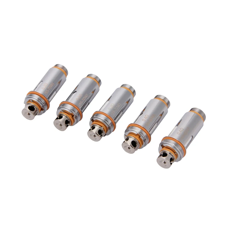 5 шт. спираль Aspire Cleito двойная катушка Clapton испаритель 0.2ohm 0.4ohm SS316L Сменная головка