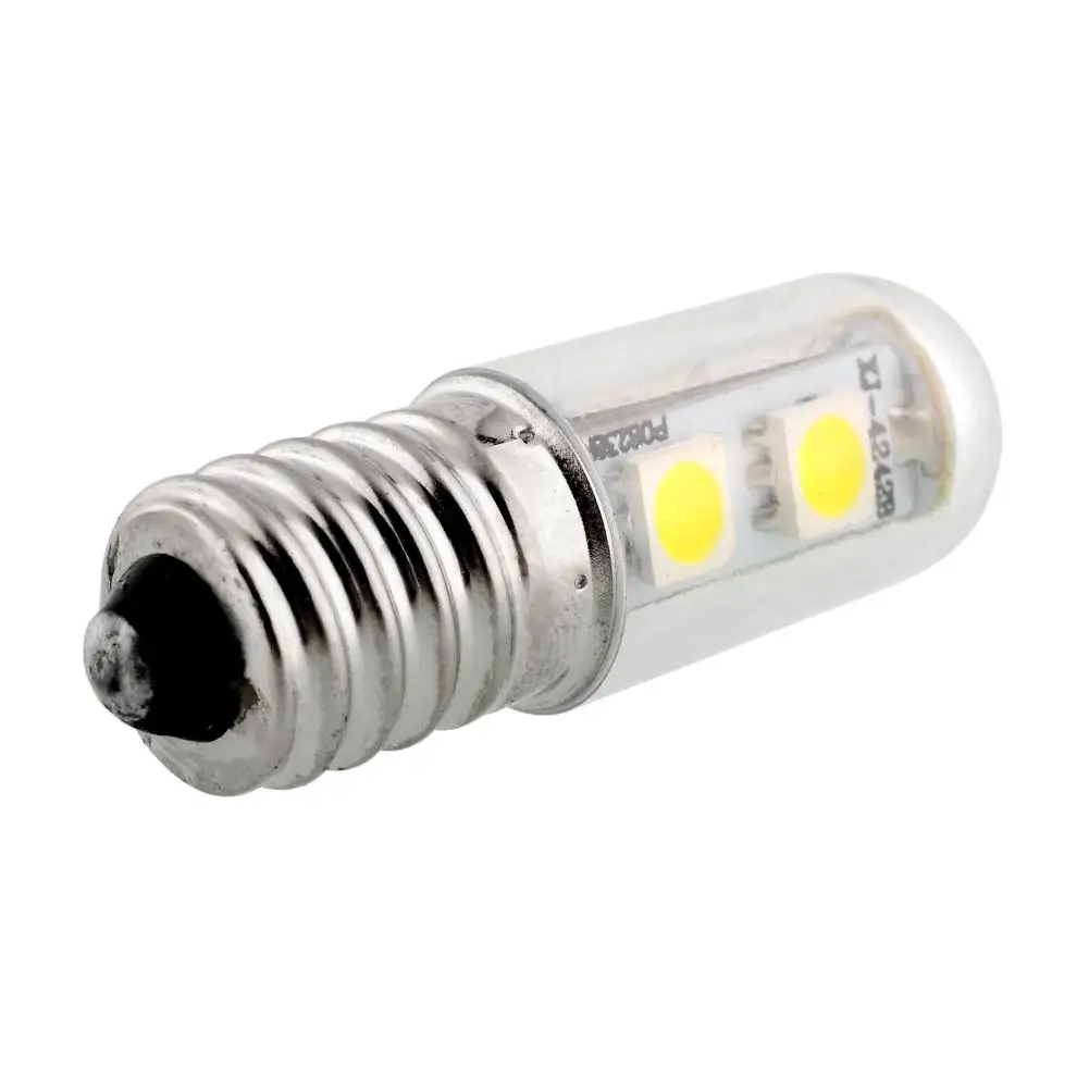

E14 220В/1 Вт 7LED 5050SMD яркий белый домашний холодильник кукурузная лампа долговечная лампа
