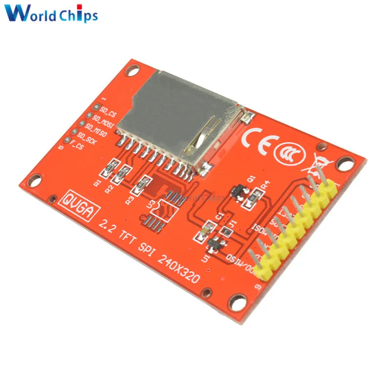 Diymore умная электроника 2 дюймов 240*320 точек SPI TFT LCD последовательный порт Модуль