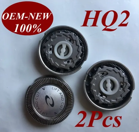 2 шт. сменные головки для электробритвы Philips HS100 HS105 HS106 HS110 HS125 HS135 HS155 HS165 HS250 HS255|razor