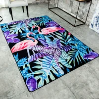 paysota modern fashionable creative flamingo carpet sofa bed living room bedroom tea table rectangle mat