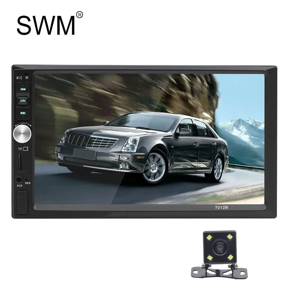 with Camera style 1 SWM радио de Auto 2 Din Android Estereo De Auto Con Pantalla " 2Din Bluetooth автомобильное радио авто радио камера заднего вида авто радио - Цвет: with Camera style 1