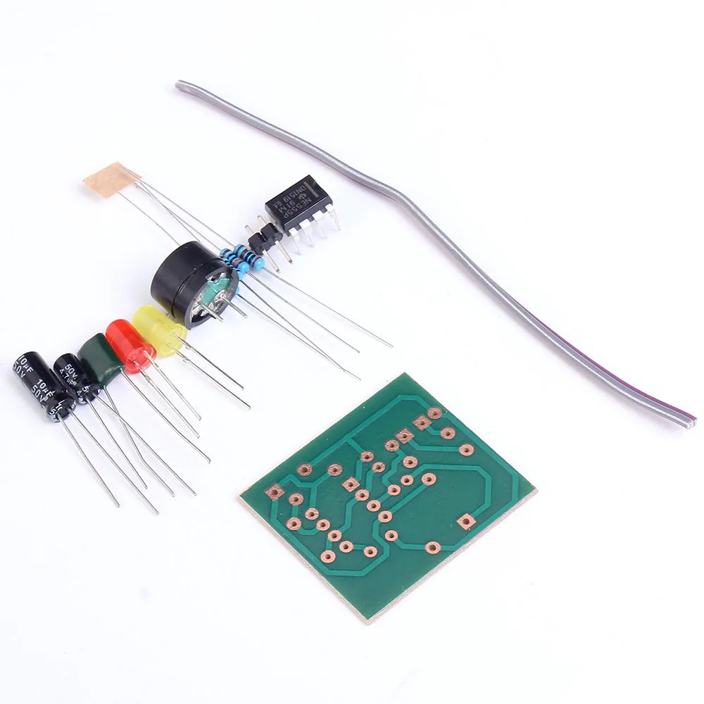 Набор сделай сам 555 Multibrator Suite NE555 Astable Circuit практическая электронная тренировочная