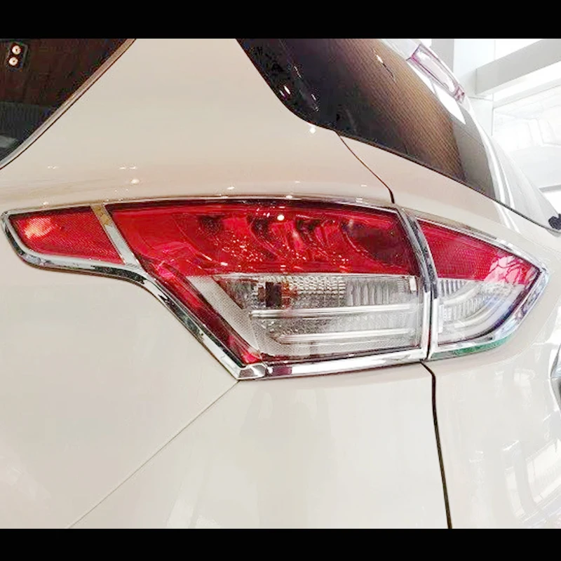 Для Ford Kuga Escape 2013 2014 2015 ABS Пластик для хвостовой части автомобиля светильник крышка
