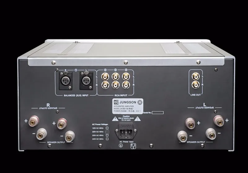 I-010 JUNGSON JA-88D стандартная версия класса AB 180 Вт Интегрированный усилитель SANKEN трубка Toshiba 240000 мкФ фильтр конденсатор