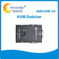 video switcher kvm switch 2 in 1 out usb 2 0 kvm v2 for dual monitor keyboard mouse supports ir desktop controller switching