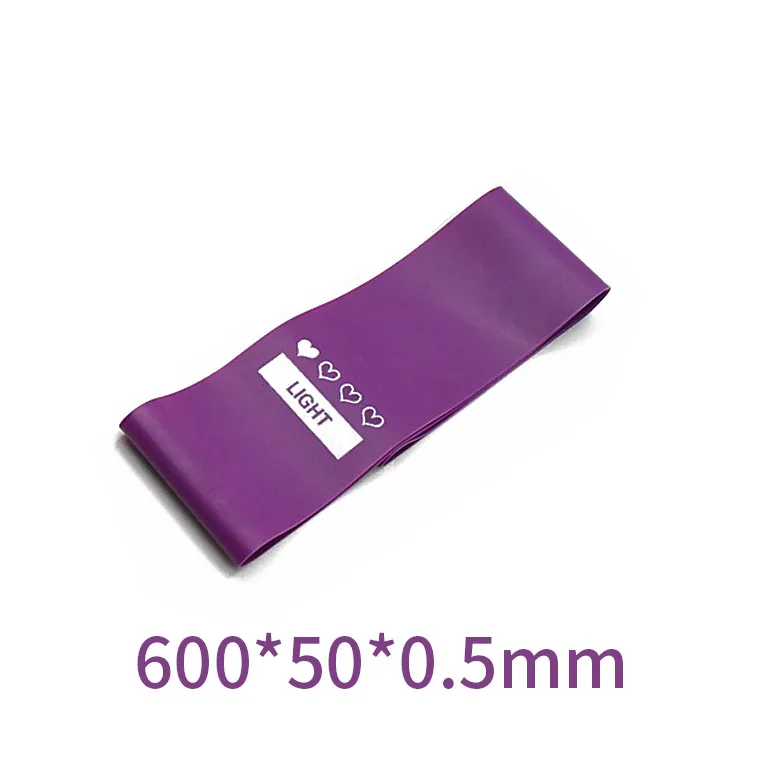 Non-slip Resistance Bands Loop Elastic Band for Fitness Equipment Workout Expander Fitness Gum Latex Rubber Bands Sport Yoga - Цвет: Color 01