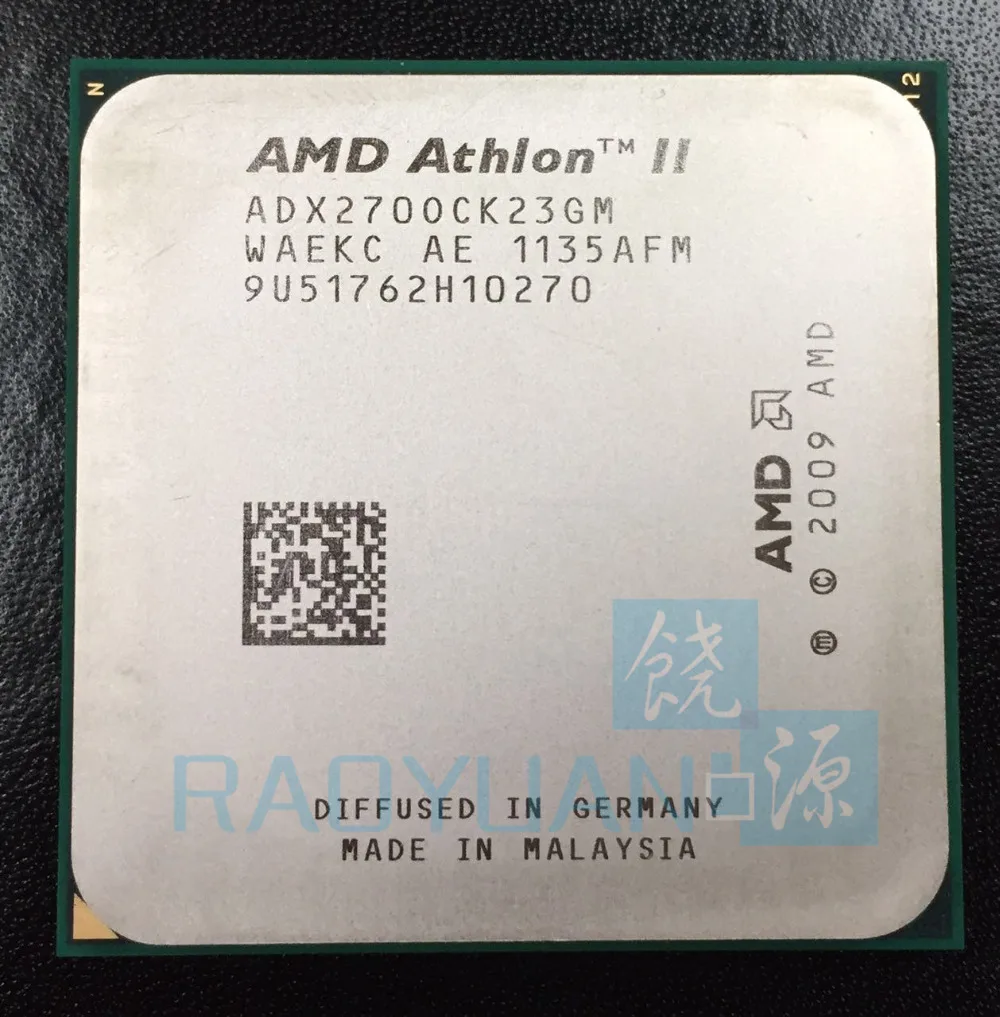 AMD Athlon X2 270 X2-270 3,4 ГГц двухъядерный процессор Процессор процессор ADX270OCK23GM гнездо AM3 938pin