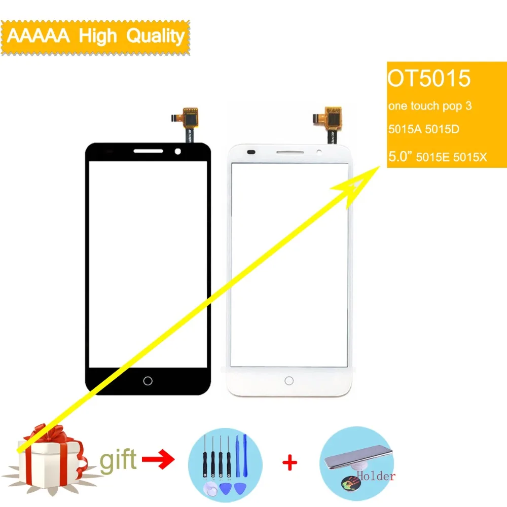 Сенсорный экран 5015 дюйма для Alcatel One touch POP 3 5 0 5015D 5015A 5015X OT5015 сенсорный дигитайзер