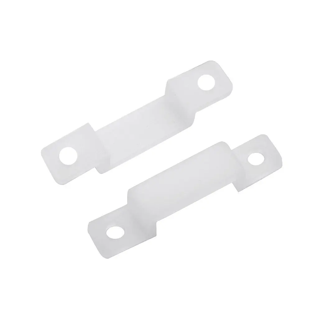 BLYN 100 шт. Светодиодные ленты крепление зажим для камеры 10 мм Ширина мягкий