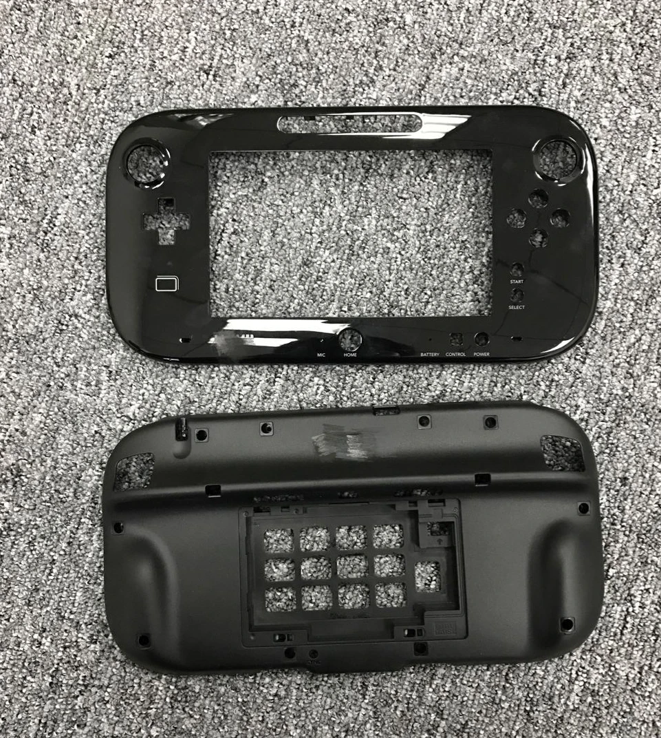 Быстрая доставка оригинальный черный белый для Wii U gamepad чехол Корпус без крышки