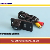 car reverse back up parking camera for bmw x5 e53 e70 x6 e71 integrated rear view cam ccd night vision