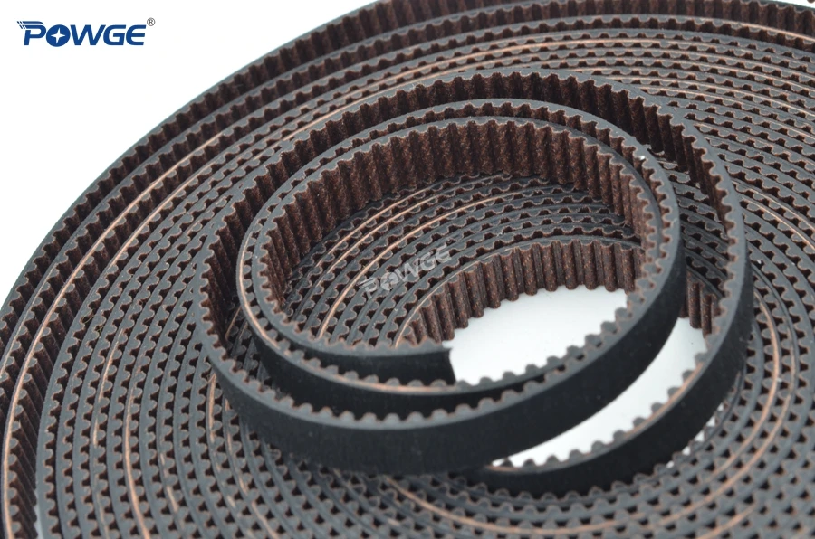 POWGE VORON 3D принтер V2.1.2 комплект движения детали GT2 LL-2GT RF 6/8/10M Открытый Ремень ГРМ 2GT размеры 16-20 T шкив 110/188 петли для ремня