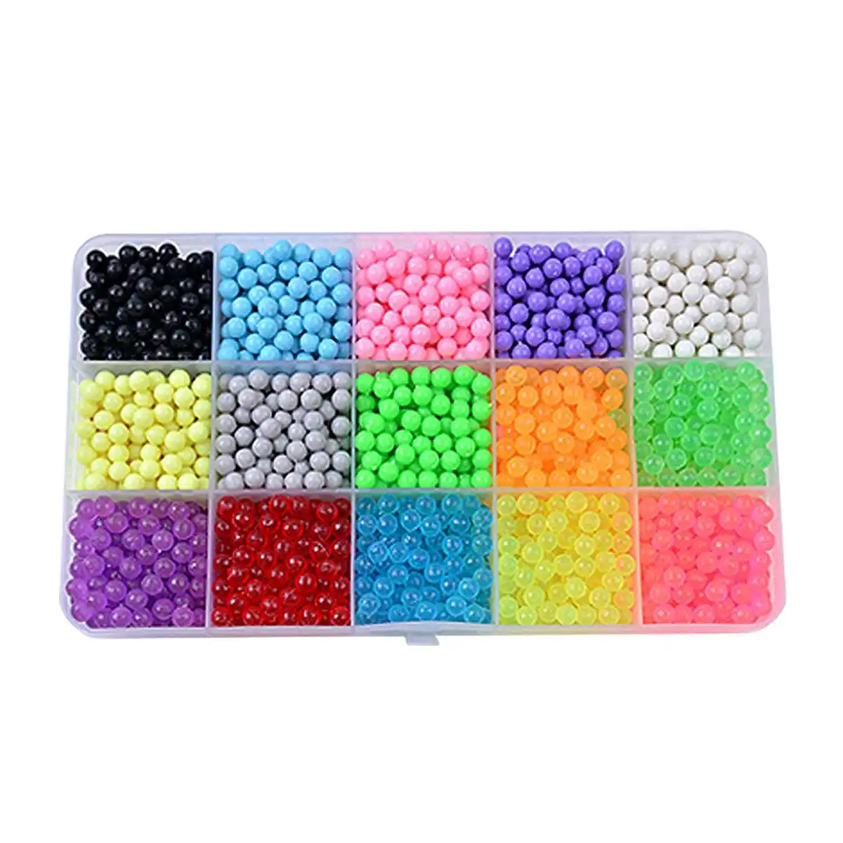 aqua beads 2400Pcs 2400/1100 шт. волшебный водяной туман Magic Бусины изготовления ювелирных изделий комплект детской ручной работы аксессуары "сделай сам" для изготовления воды липкий мальчиков инструмента девушка головоломки игрушки - Цвет: aqua beads 2400Pcs