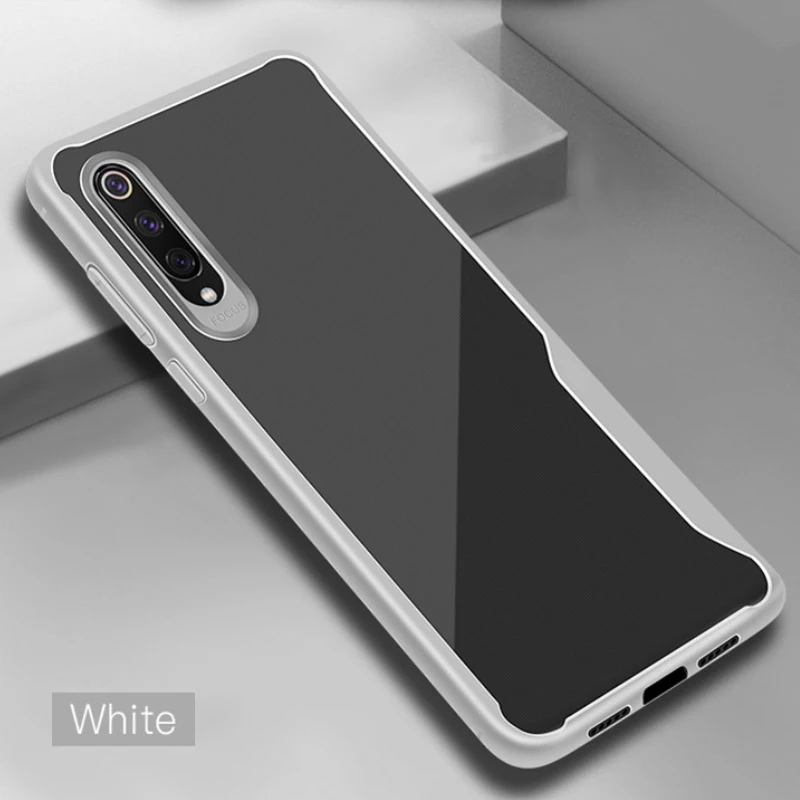 Прозрачный Роскошный резиновый чехол из ТПУ для Xiaomi mi 9t Pro 9 T mi 9, чехол для телефона s для Xiao mi Red mi K20 Note 7 Pro 7A 7Pro, прозрачный чехол - Цвет: Прозрачный