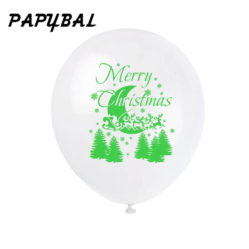 12inch 10pcs Счастливого Рождества украшения для дома елки украшения Санта баннер со снеговиком Рождественская гирлянда счастливый год - Цвет: 12inch 10pcs