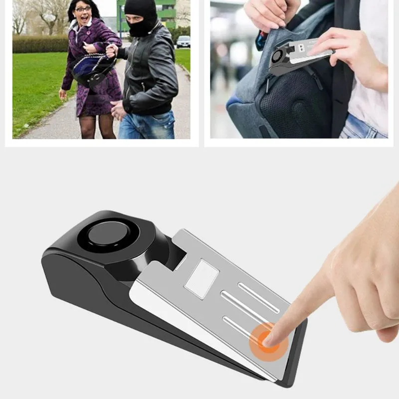 120 дБ Сигнализация для остановки двери портативная вибрационная сигнализация