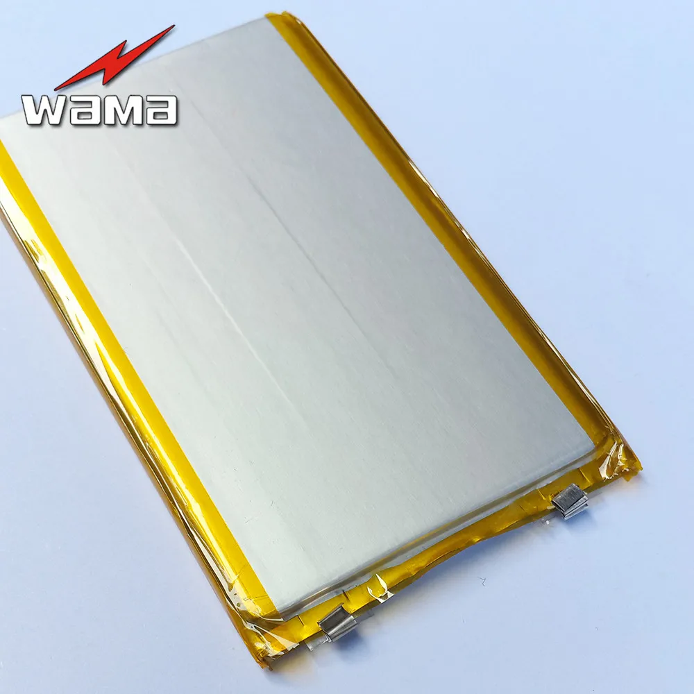 2 шт./лот Wama 606090 4000 мАч 3,7 в перезаряжаемые литий-полимерные батареи для цифровых продуктов MP4 планшета питания задняя батарея