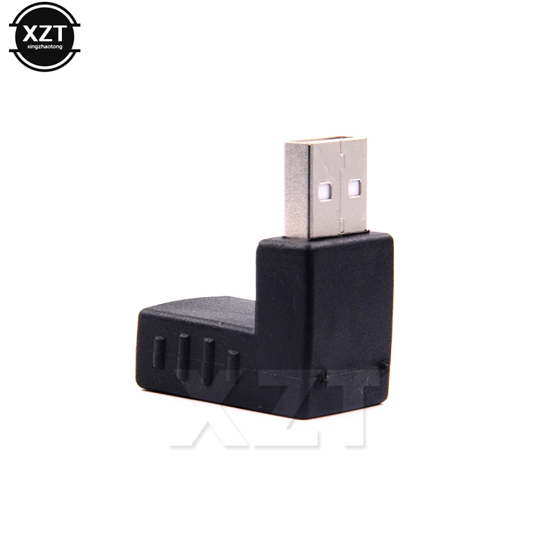 1 шт. 90 градусов прямоугольный USB 2 0 конвертер Папа-мама разъем для ноутбука ПК под