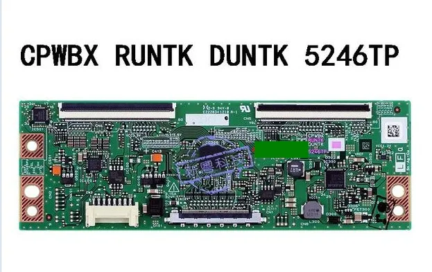 

T-COn CPWBX RUNTK DUNTK 5246TP logic board FOR / connect with T-CON connect board