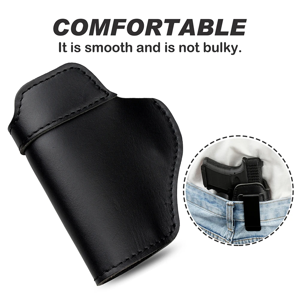 Кожаный IWB скрытый для переноски пистолет кобура для Glock 17 19 Sig Sauer P226 P220 P229 P239 P250 кобура принадлежности для пистолета Глок