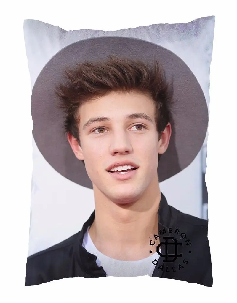 Новинка популярный чехол для подушки Cameron Даллас прямоугольный подушек подарок
