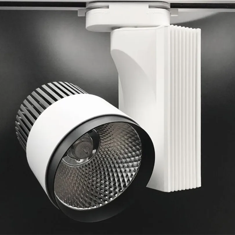 Регулируемый светодиодный Трековый светильник 10 шт. 30 Вт монолитный блок