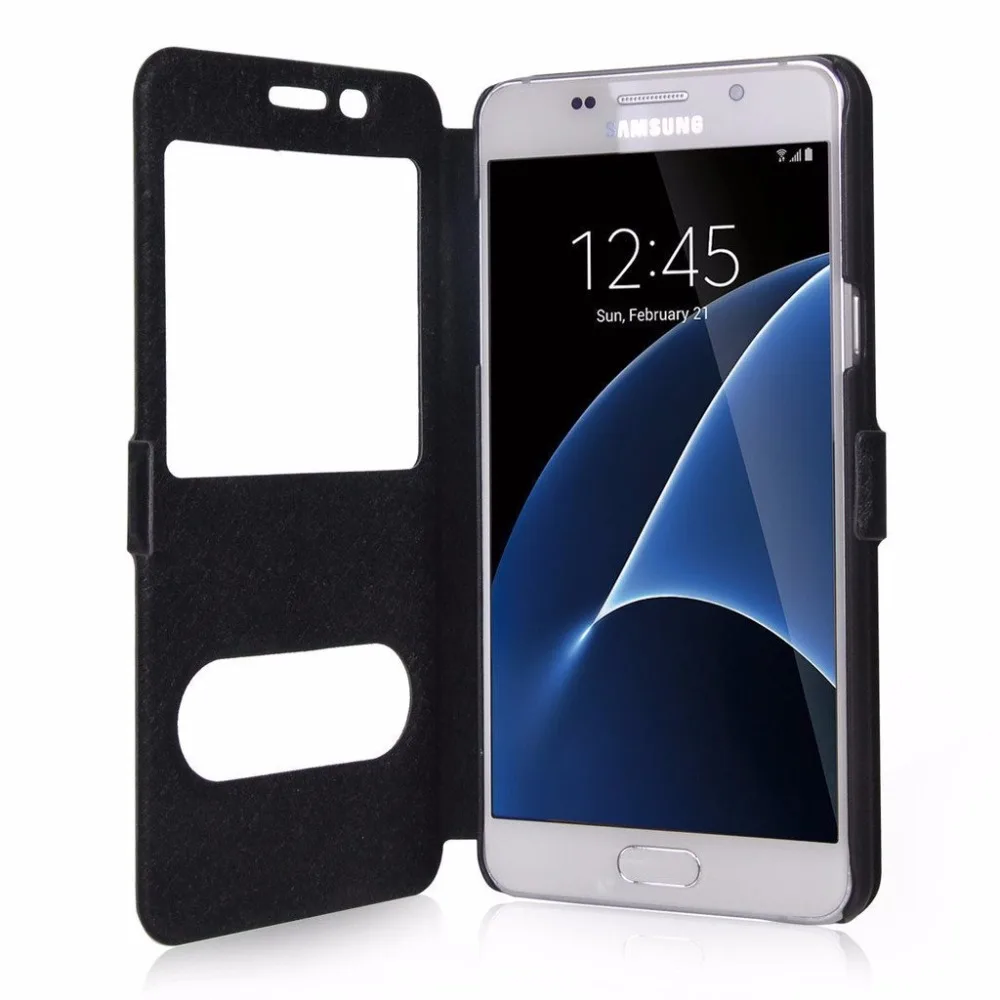 Флип чехол для Samsung Galaxy J2 Core с окошком просмотра быстрых вызовов Pro 2018|case for samsung