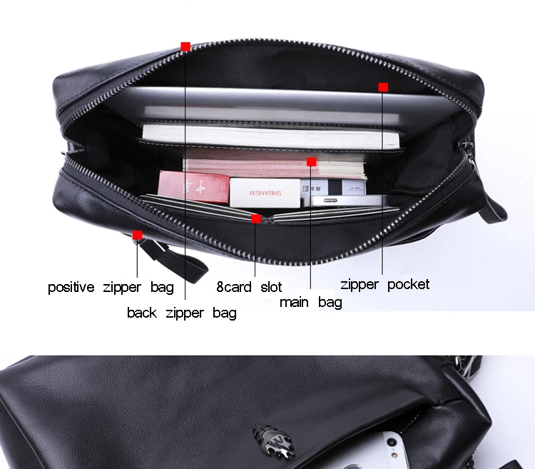 Wmnuo Для мужчин сумки Crossbody сумка из натуральной коровьей кожи мягкая сумка новые модные дизайнерские Для мужчин сумка-мессенджер Бизнес сумка 6038