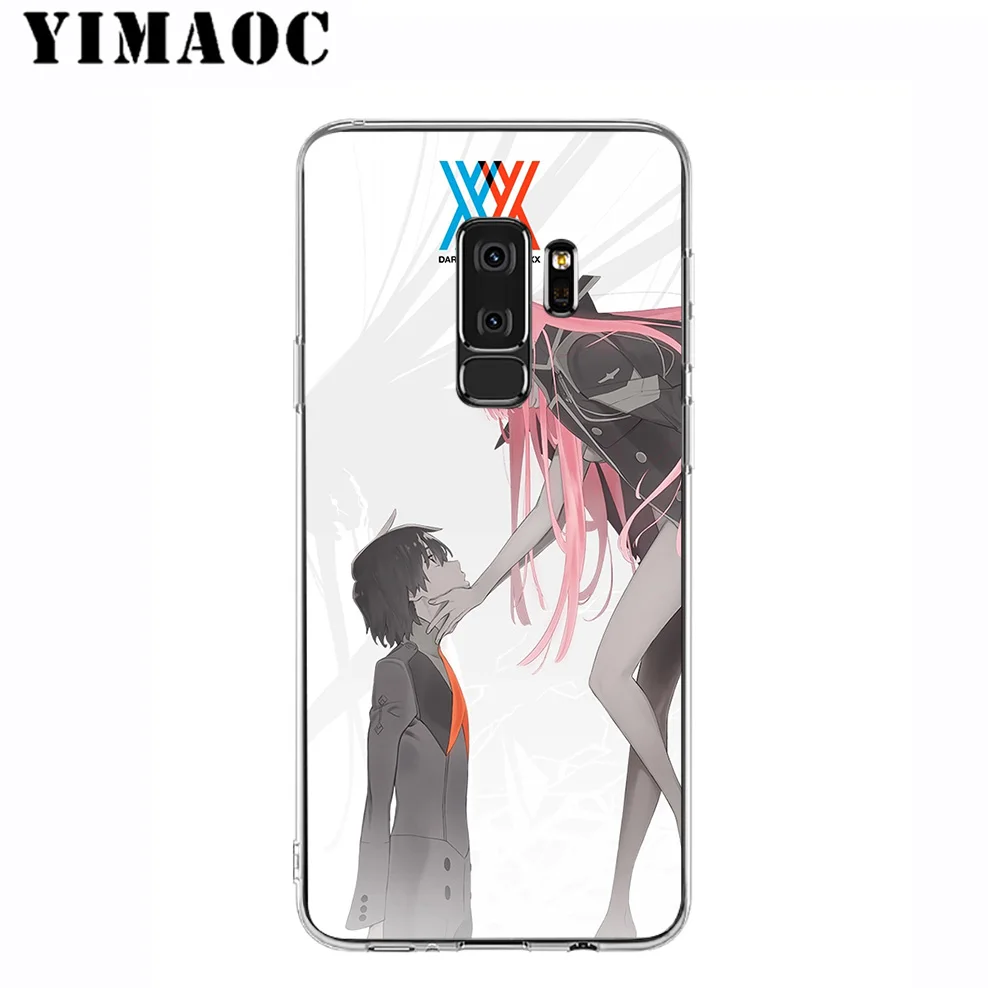 Darling в FranXX Мягкий силиконовый чехол для телефона samsung Galaxy S10 S10E S9 S8 плюс S7 S6 Край &amp