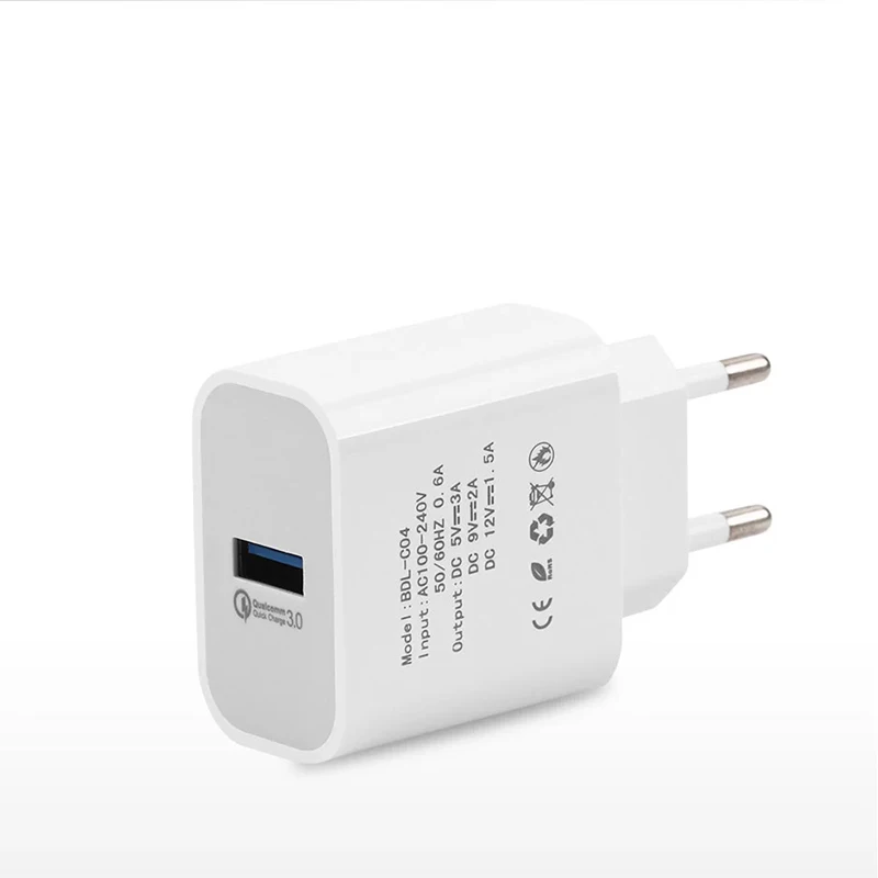 Appacs 18 W EU Зарядное устройство QC3.0 мобильного телефона 5 V 3A и 9 2A для телефонов