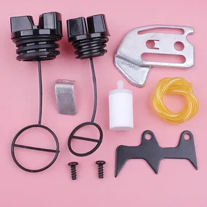 Топливный фильтр шланг, масляная Крышка для партнера 350 351, цепной Ловец, подвесная пластина для собак, комплект запасных частей для замены цепной пилы