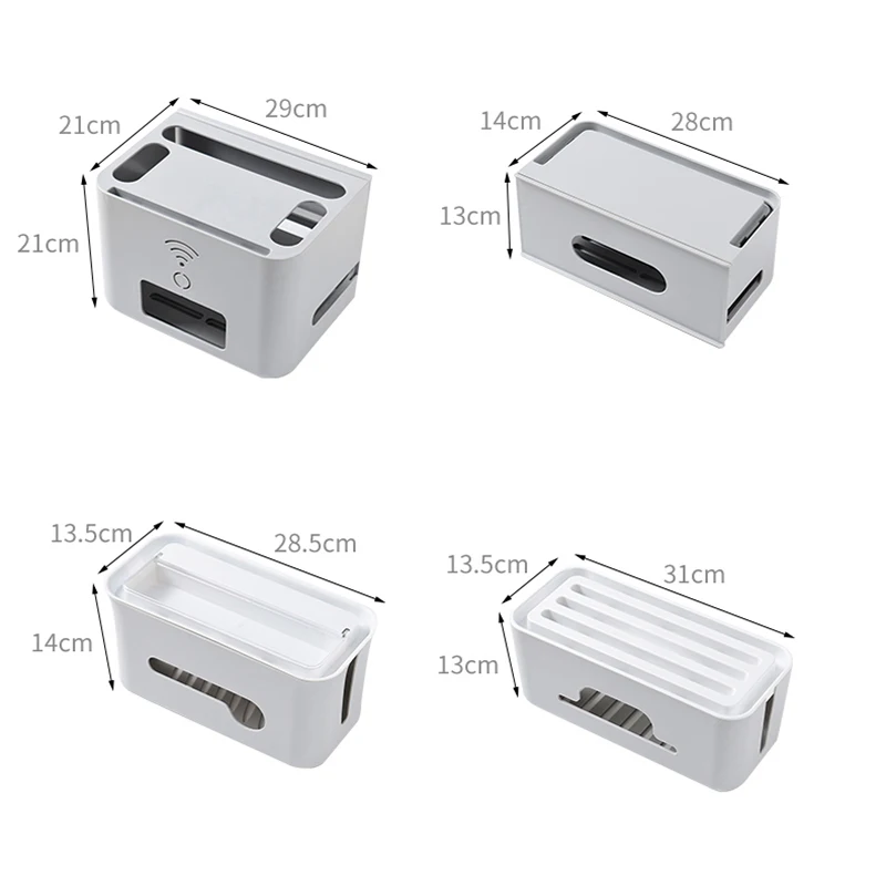 Новый ящик для хранения Wi Fi роутера настенное крепление кабеля питания розетки