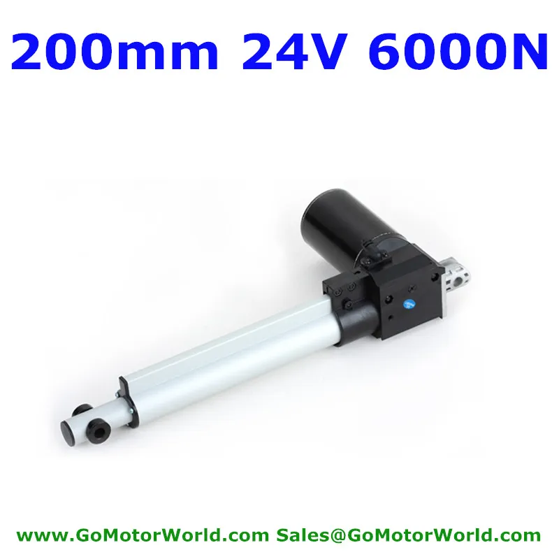 

200 мм ход 600 Н кг фунта нагрузка 42 мм/секция скорость 12 в 24 В постоянного тока сверхмощный линейный привод