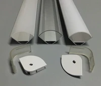 v shape aluminum channel led aluminum extrusion for flexhard led strip light whitemilk cover 100cm39 37inch free shipping