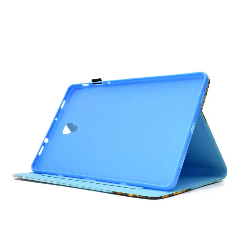 SM T590 T595 чехол для Samsung Galaxy Tab A 10 5 2018 T597 Smart Cover Funda Capa Tablet Cartoon Cat Shell + пленка
