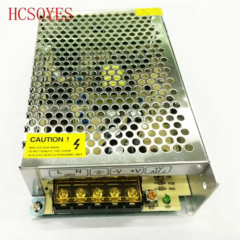 

whole 5V 10A 50W led switching power supply input AC 110-240V use for ws2801 / ws2812b / 2812b / lpd8806 / apa102 led strip