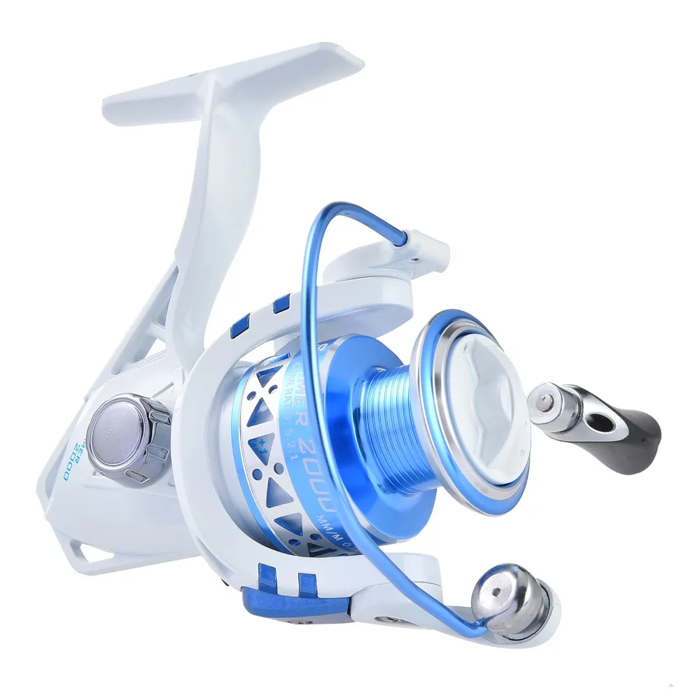 KastKing New Left/Right 5.2:1 Graphite Body Spinning Reel 10BB Aluminum Handle Carp Fishing | Спорт и развлечения