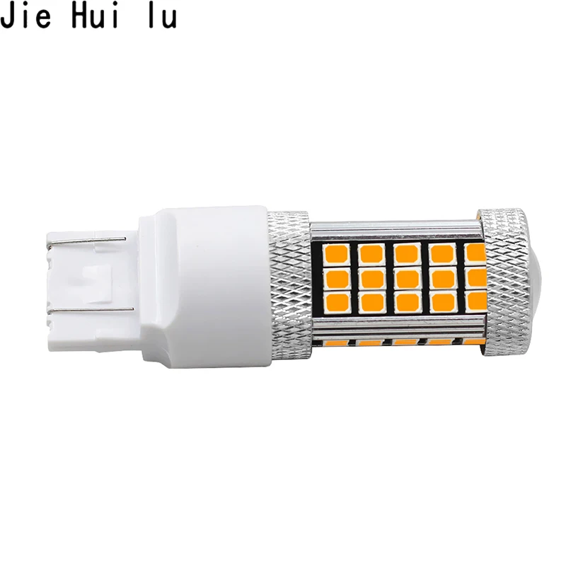 1 шт. T20 7443 7440 T25 3157 3156 светодиодный Белый 66 SMD 2835 Автомобильный задний Задний сигнал